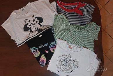 magliette t-shirt 12 anni bambina
