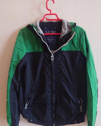 Giacca Armani Jeans (AJ) uomo verde/nero M