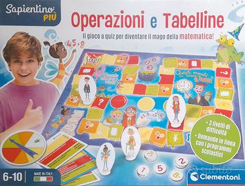 Operazioni e Tabelline - Clementoni