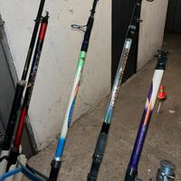 Canne da pesca da sistemare