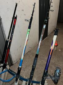Canne da pesca da sistemare