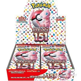 Box carte Pokemon 151 jap