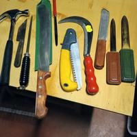 Attrezzi lavoro in blocco o singoli