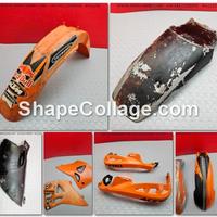 KIT PLASTICHE KTM SXC 400 1998 2001 SX 1999 2000