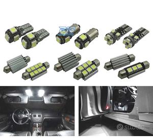 KIT 11 LAMPADE LED INTERNE PER MERCEDES CLASSE C C