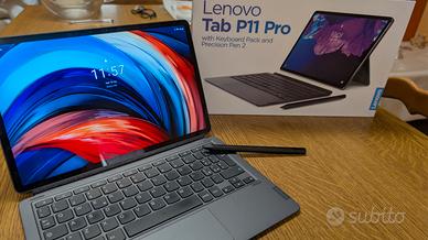 Tablet Lenovo Tab P11 Pro OLED Tastiera e Penna 