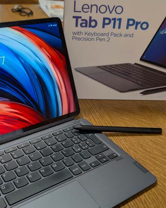 Tablet Lenovo Tab P11 Pro OLED Tastiera e Penna 