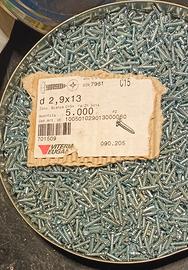 1000 pzz VITE AUTOFIL. 2,9x13 TESTA CROCE ZINCATA