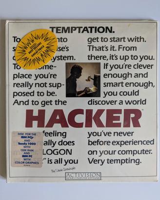 Videogioco Hacker (Activision, 1985)