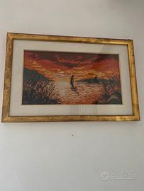 Quadro mezzo punto