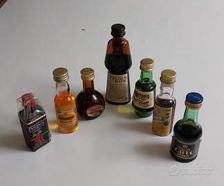 bottigliette mignon da collezione 