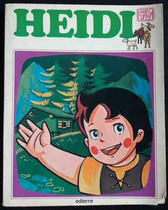 VECCHIO LIBRO HEIDI 1978  VINTAGE 
