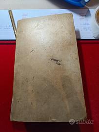 libro antico antichità romane 1838