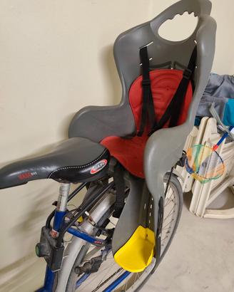 Seggiolino posteriore bicicletta 