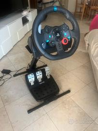 Volante logitech G29 + pedaliera + supporto