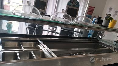 bancone gelateria +uno servizio