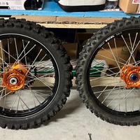 Coppia cerchi cross (19-21)  Ktm Husqvarna GasGas