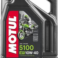 Tanica 4 L litri Motul 5100 10w40 15w50 4t