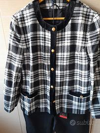 classico completo donna bianco nero