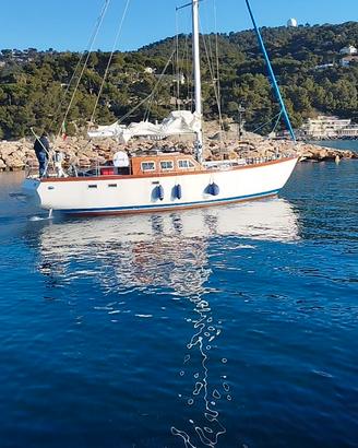 MOTORSAILER 14 mt SCAFO IN LEGNO