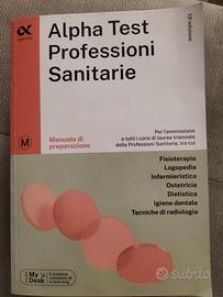 Alfa test: 4 libri concorso professioni sanitarie