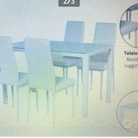 Tavolo con sedie “nuovi”