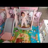 scivolo con altalena 