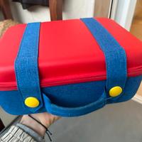 Baule e porta nintendo seitch originali suoer mari