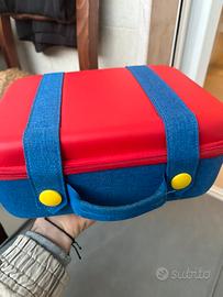 Baule e porta nintendo seitch originali suoer mari