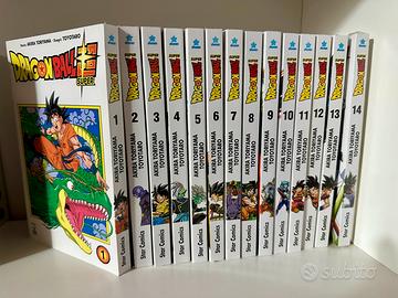 DragonBall Super 1-14 con shikishi - Lotto manga