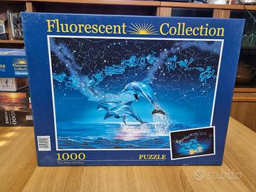 Puzzle 1000 pezzi fluorescente Clementoni