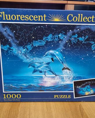 Puzzle 1000 pezzi fluorescente Clementoni