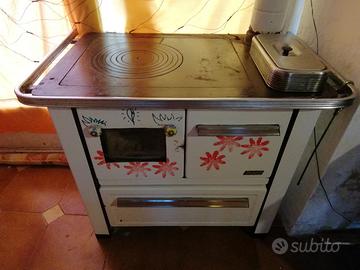Stufa a legna con VETRO putage' Splendid economica