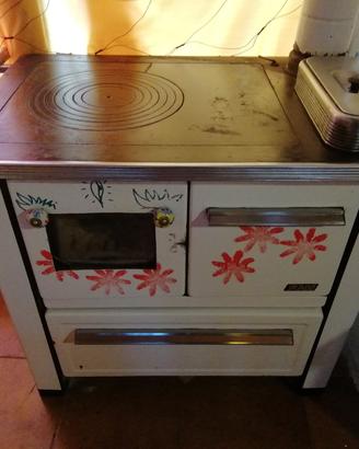 Stufa a legna con VETRO putage' Splendid economica