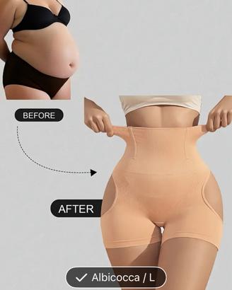 Pantaloni a vita alta da donna Taglia L