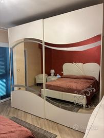 camera da letto armadio, comó, comodini