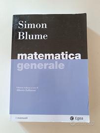 libri matematica generale test universitario