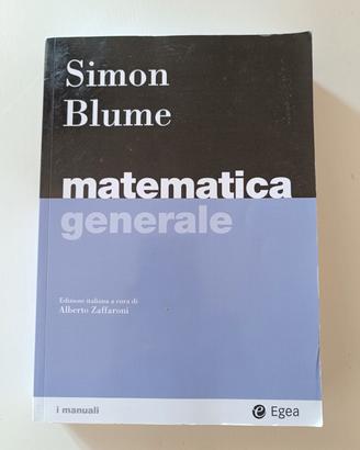 libri matematica generale test universitario