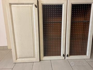 Pensili in legno  cucina “Cesar”