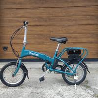 Bicicletta pieghevole a pedalata assistita Makita