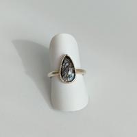 Anello quarzo rutilato