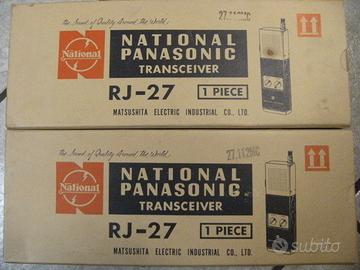 Coppia ricetrasmittenti Panasonic RJ-27