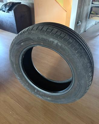 Treno gomme estivo, Dunlop 2 mesi di vita