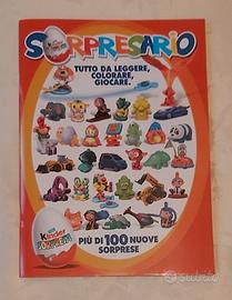 kinder Ferrero Catalogo sorpresine Sorpresario 