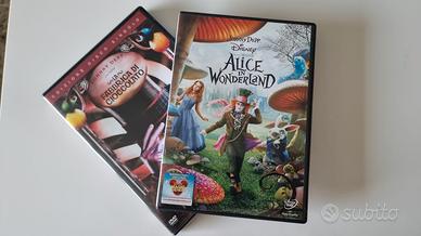 DVD: Fabbrica di cioccolato + Alice in Wonderland