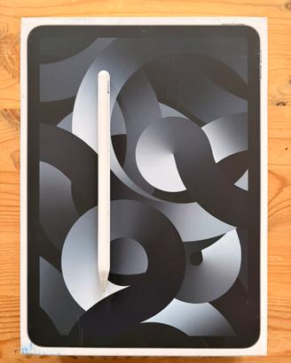 ipad air 5 generazione + apple pencil + cover