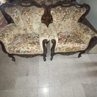 Poltrone stile antico anni 70