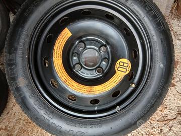 ruotino fiat 500 