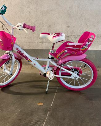 Bicicletta bambina 4-7 anni perfetta regolabile