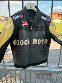 Giacca in pelle per moto